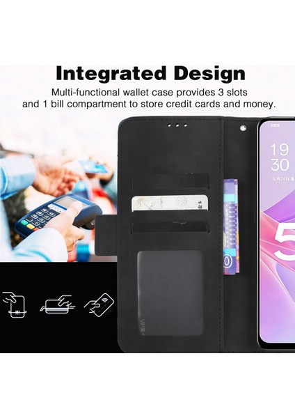 Onur Için X9A 5g / X40 5g / Magic5 Lite 5g Deri Telefon Kılıf Stand Cüzdan Çoklu Kart Tutucu Telefon Kapağı (Yurt Dışından)