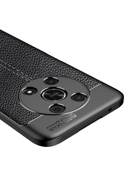 Ince Business Litchi Doku Esnek Tpu Çizik Dirençli Damla Koruma Kapağı Onur X30/X9 5g/magic 4 Lite 5g (Yurt Dışından) indirimleri