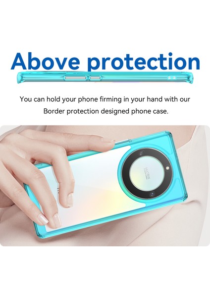 Honor Için Magic5 Lite 5g / X40 5g / X9A 5g Temiz Telefon Kılıfı Tpu + Akrilik Şok Geçirmez Koruyucu Kapak (Yurt Dışından) fırsatları