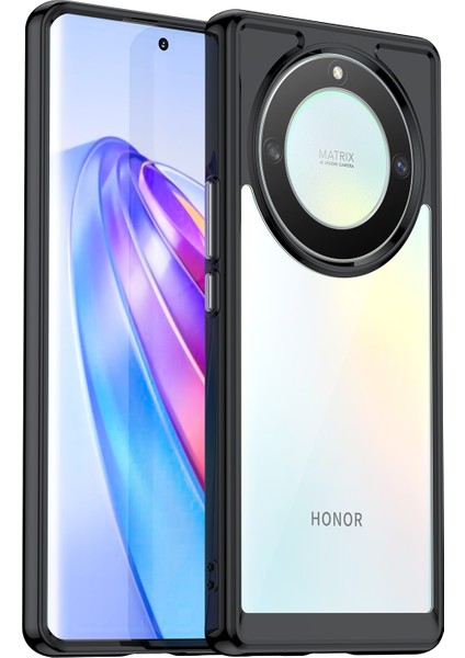 Honor Için Magic5 Lite 5g / X40 5g / X9A 5g Temiz Telefon Kılıfı Tpu + Akrilik Şok Geçirmez Koruyucu Kapak (Yurt Dışından)