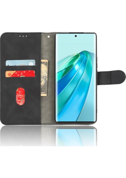 Onur Için X40 5g / X9A 5g / Magic5 Lite 5g Tam Koruma Tam Koruma Cep Telefonu Kılıf Deri-Touch Stand Flip Deri Cüzdan Telefon Kapağı (Yurt Dışından)