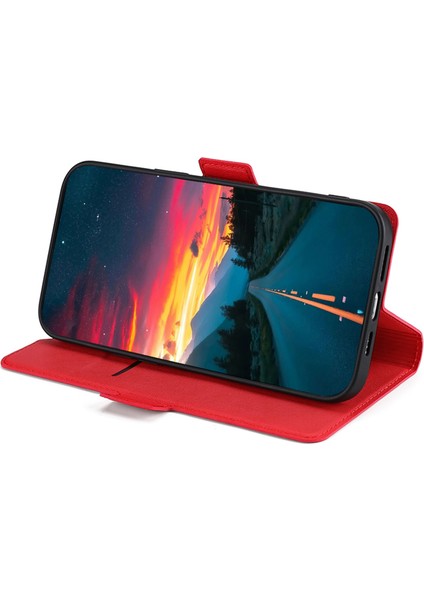 Honor X9A 5g / X40 5g / Magic5 Lite 5g, Pu Deri Stand Kartı Sahibi Telefon Kapağı (Yurt Dışından)