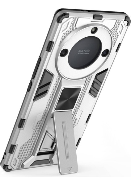 Onur Için X40 5g / X9A 5g / Magic5 Lite 5g Kickstand Koruyucu Telefon Kasası Damla Geçirmez Sert Pc Yumuşak Tpu Hibrid Kapak (Yurt Dışından) modelleri