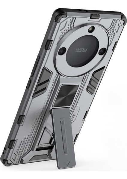 Onur Için X40 5g / X9A 5g / Magic5 Lite 5g Kickstand Koruyucu Telefon Kasası Damla Geçirmez Sert Pc Yumuşak Tpu Hibrid Kapak (Yurt Dışından) fırsatları