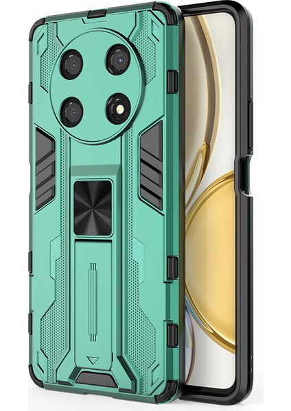 Onur Için X30 / X9 5g / Magic 4 Lite 5g Şok Geçirmez Yumuşak Tpu Sabit Pc Cep Telefon Kılıfı ile Kickstand ile (Yurt Dışından)