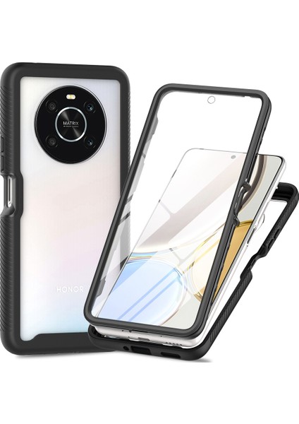 Onur Için X9 4g / 5g / X30 5g / Magic4 Lite 5g 3 3-1 Arada Pc + Tpu Pet Ekran Koruyucu ile Tam Koruma Telefon Kılıfı (Yurt Dışından)