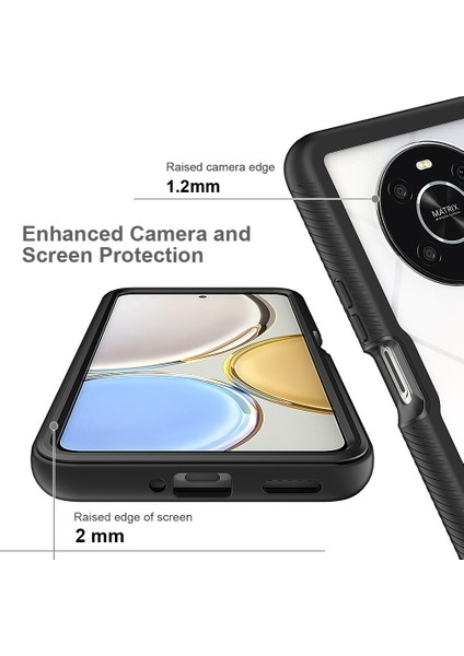 Onur Için X9 4g / 5g / X30 5g / Magic4 Lite 5g 3 3-1 Arada Pc + Tpu Pet Ekran Koruyucu ile Tam Koruma Telefon Kılıfı (Yurt Dışından) fırsatları