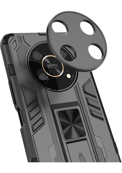 Onur Için X30 / X9 5g / Magic 4 Lite 5g Şok Geçirmez Yumuşak Tpu Sabit Pc Cep Telefon Kılıfı ile Kickstand ile (Yurt Dışından) indirimleri