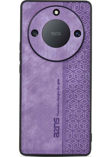 Azns Onur Için X40 5g / X9A 5g / Sihirli5 Lite 5g Baskılı Desen Pu Deri Kaplı Tpu Kasa Damla Geçirmez Telefon Arka Kapak (Yurt Dışından) modelleri