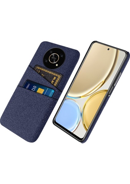 Honor Için Magic4 Lite 5G/X30/X9 4g/x9 5g Çift Kart Yuvaları Kumaş + Pc Geri Kılıf Kişisi Doku Koruyucu Telefon Kapağı (Yurt Dışından)