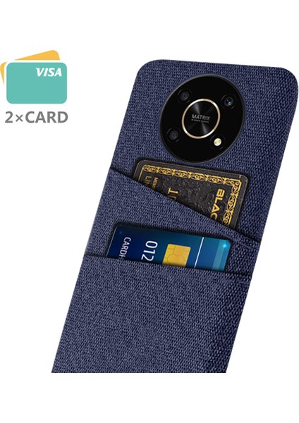 Honor Için Magic4 Lite 5G/X30/X9 4g/x9 5g Çift Kart Yuvaları Kumaş + Pc Geri Kılıf Kişisi Doku Koruyucu Telefon Kapağı (Yurt Dışından) fiyatları