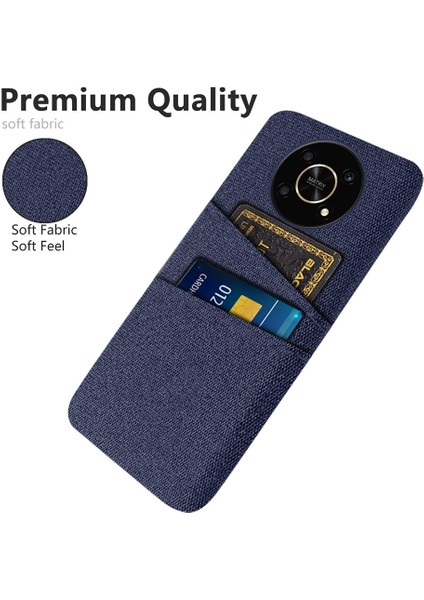Honor Için Magic4 Lite 5G/X30/X9 4g/x9 5g Çift Kart Yuvaları Kumaş + Pc Geri Kılıf Kişisi Doku Koruyucu Telefon Kapağı (Yurt Dışından) modelleri