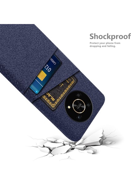 Honor Için Magic4 Lite 5G/X30/X9 4g/x9 5g Çift Kart Yuvaları Kumaş + Pc Geri Kılıf Kişisi Doku Koruyucu Telefon Kapağı (Yurt Dışından) fırsatları