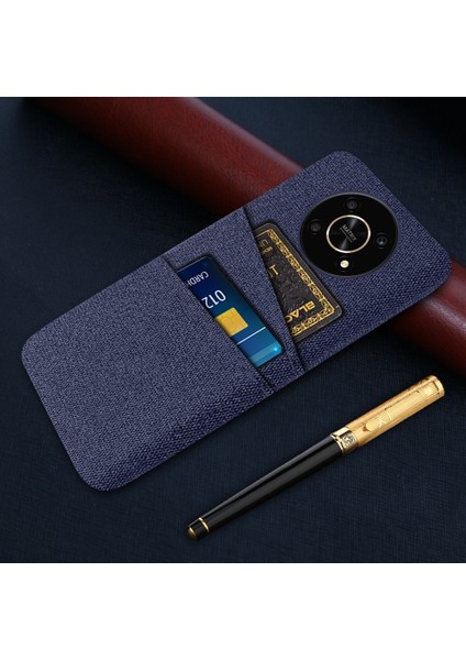 Honor Için Magic4 Lite 5G/X30/X9 4g/x9 5g Çift Kart Yuvaları Kumaş + Pc Geri Kılıf Kişisi Doku Koruyucu Telefon Kapağı (Yurt Dışından) indirimleri