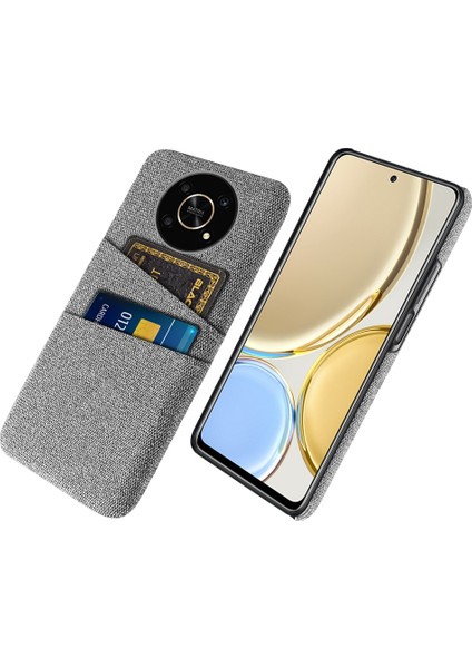 Honor Için Magic4 Lite 5G/X30/X9 4g/x9 5g Çift Kart Yuvaları Kumaş + Pc Geri Kılıf Kişisi Doku Koruyucu Telefon Kapağı (Yurt Dışından)