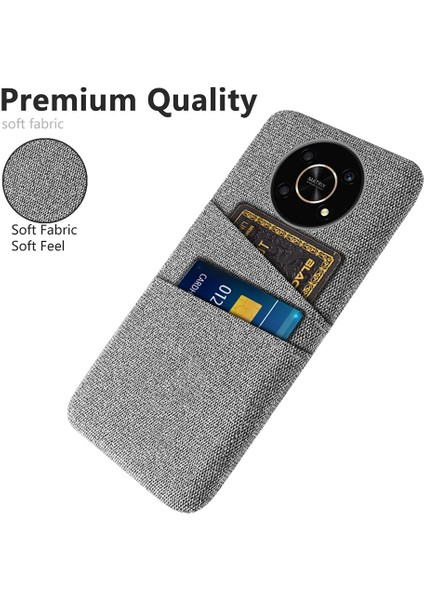 Honor Için Magic4 Lite 5G/X30/X9 4g/x9 5g Çift Kart Yuvaları Kumaş + Pc Geri Kılıf Kişisi Doku Koruyucu Telefon Kapağı (Yurt Dışından) modelleri