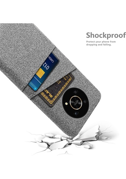 Honor Için Magic4 Lite 5G/X30/X9 4g/x9 5g Çift Kart Yuvaları Kumaş + Pc Geri Kılıf Kişisi Doku Koruyucu Telefon Kapağı (Yurt Dışından) fırsatları