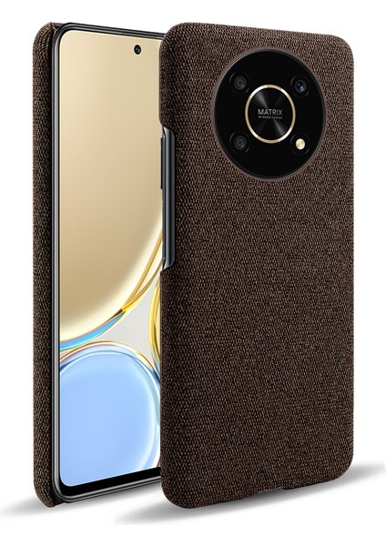 Onur Için X30/X9 5g/magic 4 Lite 5g Düz Renkli Bez Kaplamalı Telefon Kılıfı Kapak Kapak Sert Pc Koruyucu Kapak (Yurt Dışından)