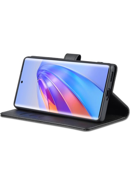 Azns Onur X40 5g / X9A 5g / Sihirli5 Lite 5g Telefon Koruyucu Flip Kapak Şok Geçirmez Pu Deri + Tpu Iç Kasa Standı (Yurt Dışından) fiyatları