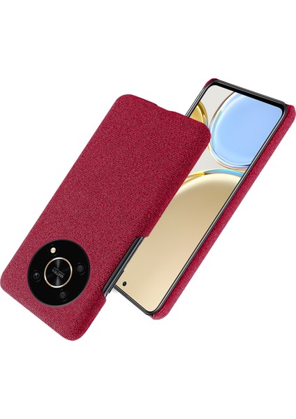 Onur Için X30/X9 5g/magic 4 Lite 5g Düz Renkli Bez Kaplamalı Telefon Kılıfı Kapak Kapak Sert Pc Koruyucu Kapak (Yurt Dışından) fiyatları