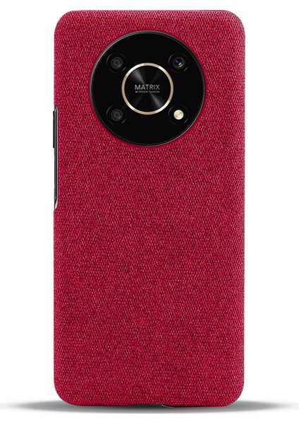 Onur Için X30/X9 5g/magic 4 Lite 5g Düz Renkli Bez Kaplamalı Telefon Kılıfı Kapak Kapak Sert Pc Koruyucu Kapak (Yurt Dışından) modelleri