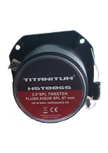 Titanitum Tıtanıtum HST006S Spl Tweeter 25O Watt 10 Cm