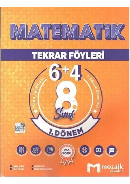 Mozaik Yayınları 8. Sınıf Matematik 6 + 1 Tekrar Föyleri Özel Baskı