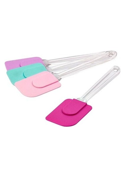 Akrilip Saplı Büyük Boy Silikon Spatula Pavia -13706