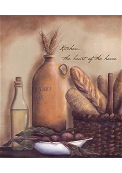 Mutfak Tablosu Pixart Sanat Elmas Mozaik Tablo Diamond Türkiye 43*51