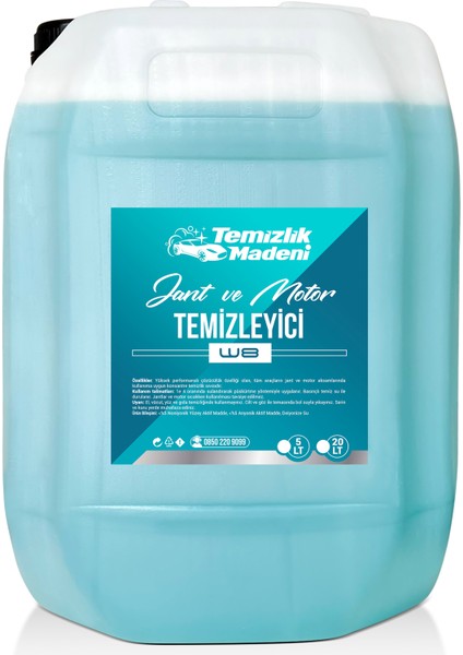 Jant ve Motor Temizleyici W8 - 20 Lt