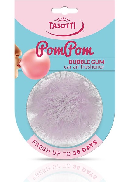 Pom Pom (Bubble Gum) Tatlı Sakız Aromalı Ayna Altı Asma Koku