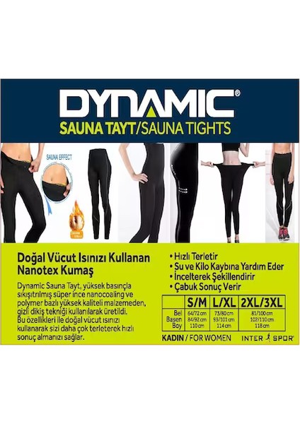 Sauna Tayt Zayıflatma Incelme Terleme Tayt S/m