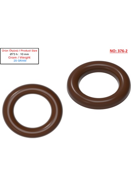 0376 - Polikarbon Çikolata Kalıbı modelleri