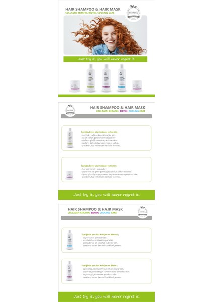 Collagen Keratin Care Shampoo 500ML modelleri