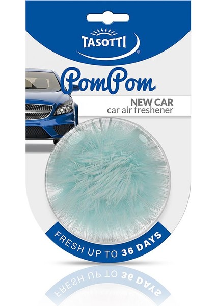 Pom Pom (New Car) Sıfır Otoesanslı Ayna Altı Asma Koku