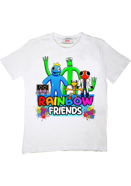 Rainbow Friends Çocuk Tişört Unisex