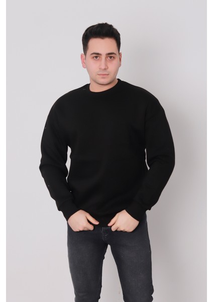 Erkek Siyah Sweatshirt 22FK0105 fiyatları
