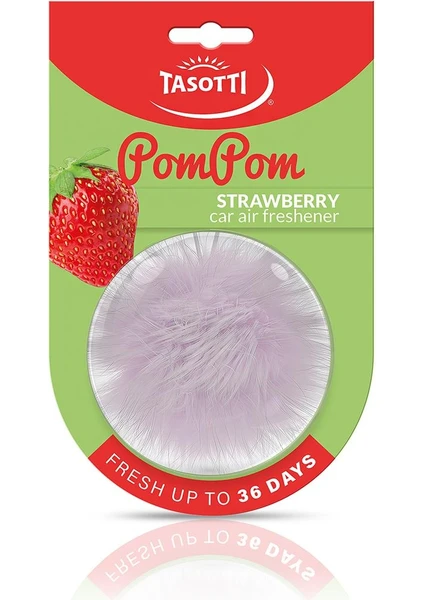 Pom Pom (Strawberry) Çilek Esanslı Ayna Altı Asma Koku