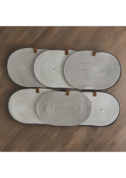 Oval Supla Amerikan Servis 6'Lı Naturel Oval Supla No: 2 fırsatları