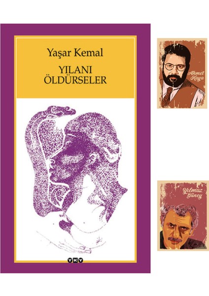 Yılanı Öldürseler - Yaşar Kemal 9789750807046 Defterli özel seti