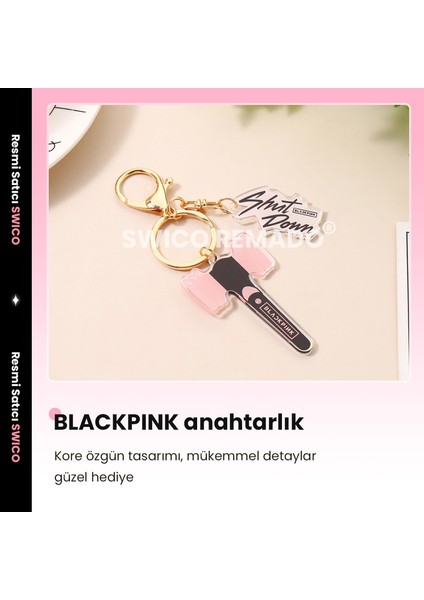 Swico Remado K-Pop Black Pink Anahtarlık (Yurt Dışından)