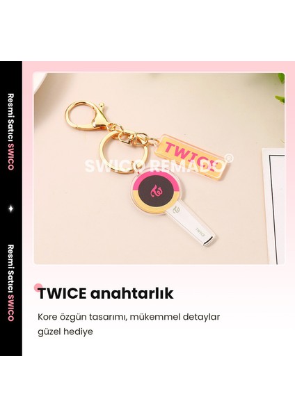 Swico Remado K-Pop Twıce Anahtarlık (Yurt Dışından)