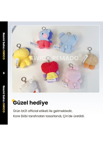 K-Pop BT21 Mang Peluş Oyuncak Anahtarlık (Yurt Dışından) modelleri