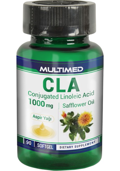 CLA (Konjuge Linoleik Asit ) Aspi̇r Yaği 90 Softgel