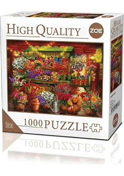 Onur Puzzle T107-3 Market Stall 1000 Pcs Puzzle