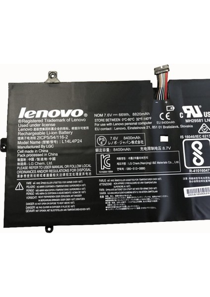 Lenovo Yoga L14M4P24 L14L4P24 Batarya Pil modelleri