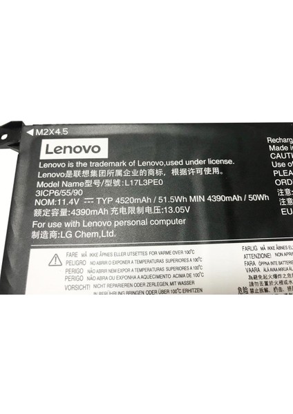Lenovo Yoga 730-15IWL Batarya Pil