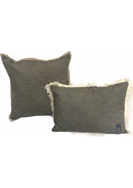 Palmiye Maymunu Kırlent Kılıf Takımı 50x50 Cm - 50x50 Cm - 35x50 Cm - 35x50 Cm modelleri