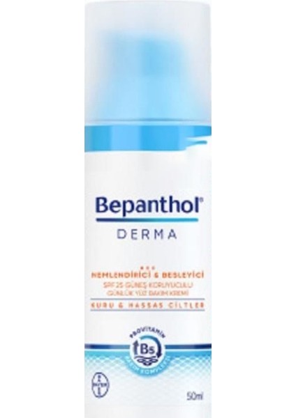 Derma Nemlendirici ve Besleyici SPF25 Yüz Bakım Kremi 50ML modelleri