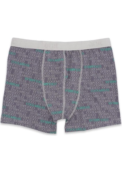 1267 Erkek Lycralı Penye Boxer